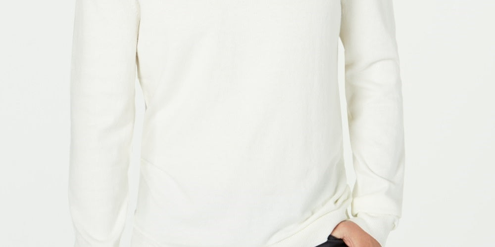 Alfani Men's V Neck Sweater Beige Size Small
