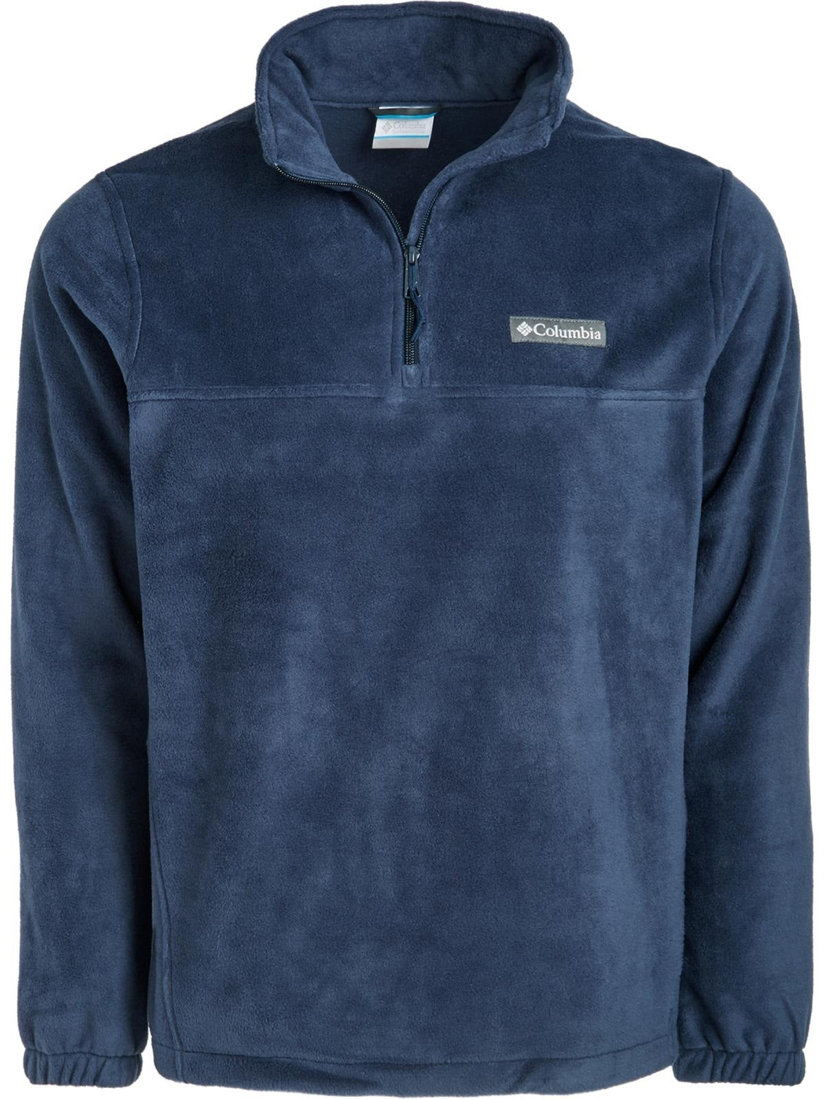 Columbia Men's Steens Mountain Quarter Zip Fleece Jacket Blue Size Small