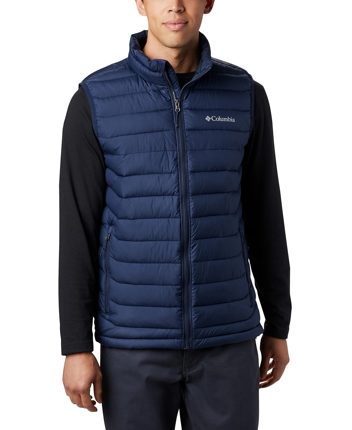 Columbia Men's Powder Lite Vest Blue Size Medium