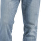 Levi's Men's Athletic Fit All Season Tech Ripped And Repaired Jeans Blue Size 40X30