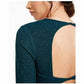 City Studio Juniors' Open-Back Glitter Dress   Green Size 3