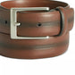 Perry Ellis Men's Colorblocked Belt Brown Size 32