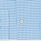 Van Heusen Men's Classic/Regular-Fit Performance Stretch Wrinkle-Free Flex-Collar Check Dress Shirt Blue Size 16.5X34-35