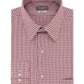 Van Heusen Men's Classic/Regular-Fit Performance Stretch Wrinkle-Free Flex-Collar Check Dress Shirt Red Size 18.5X34-35