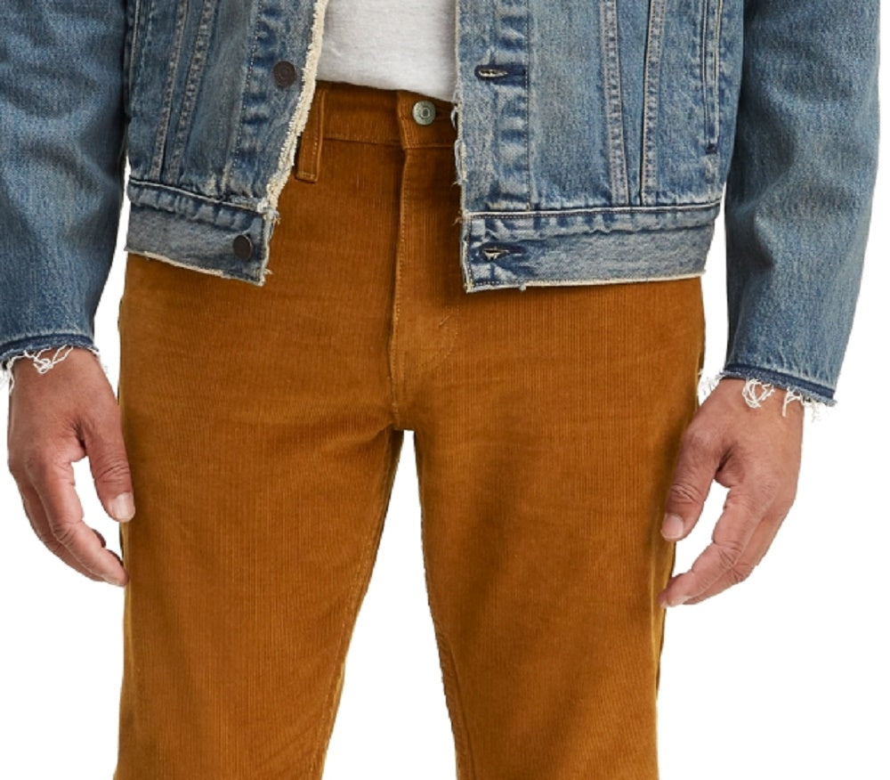 Levi's Men's 502 Taper Corduroy Pants Brown Size 32X30