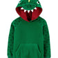 Carter's Toddler Boys Fleece Dragon Hoodie Green Size 2T