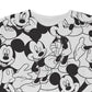 Jem Men's Repeating Mickey Mouse T-Shirt By Jem White Size X-Large