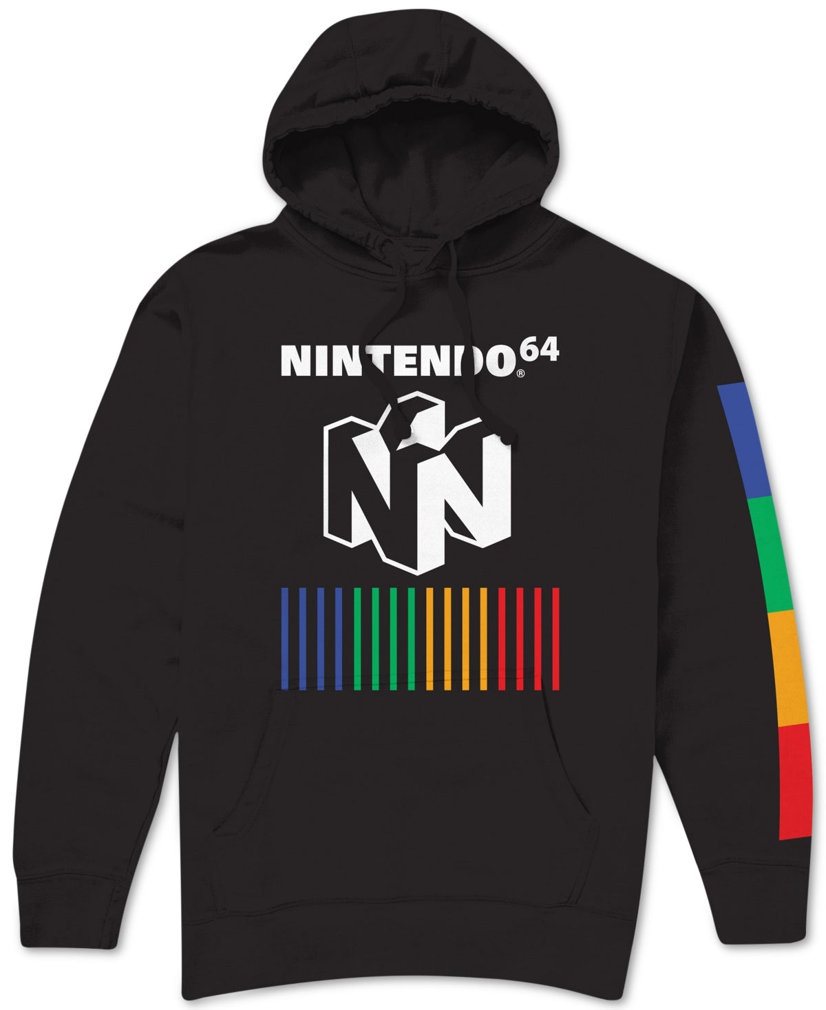 Hybrid Men's Graphic Hoodie Black Size XX-Large