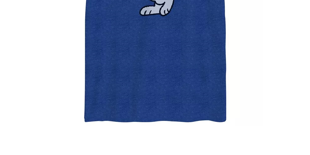 Hybrid Men's Snoopy Chill Out Graphic Short Sleeves T-Shirt Blue Size XX-Large