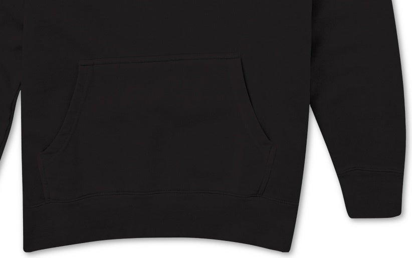 Hybrid Men's Graphic Hoodie Black Size Small