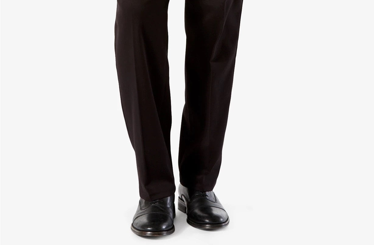 Dockers Men's Easy Classic Fit Stretch Pants Black Size 40X32