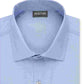 Kenneth Cole Reaction Mens Fitted Button-Down Dress Shirt Blue Size 14.5X32-33