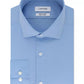 Calvin Klein Men's Slim Fit Non-Iron Performance Stretch Infinite Color Solid Dress Shirt Navy Size 16X34X35