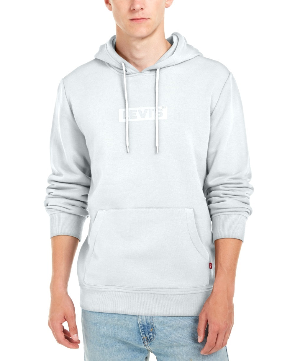 Levi's Men's Logo Hoodie White Size X-Large