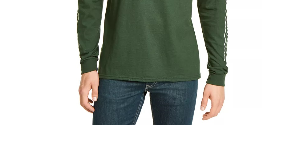 Levi's Men's Tundra Logo Graphic T-Shirt Green Size X-Large