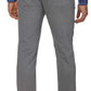 DKNY Men's Stretch Mid Rise Straight Leg Pants Grey Size 38X30