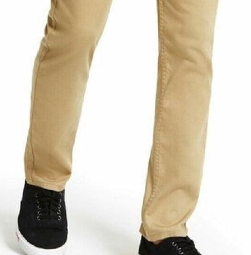 Levis Men's 511 Slim-Fit Stretch Flannel Jeans Brown Size 32X32