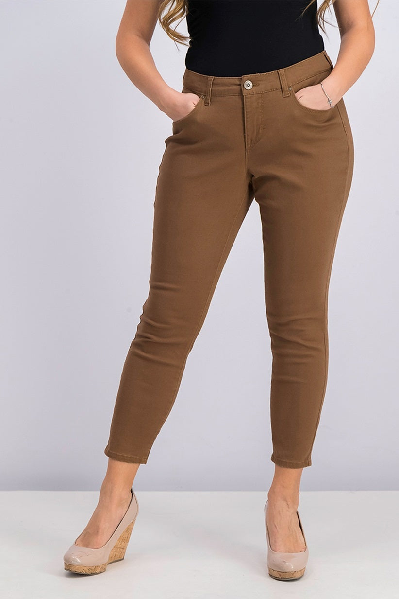 Style & Co Women's Curvy-Fit Skinny Jeans Brnoverflw Size 6 Petite
