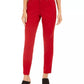 Style & Co Women's Curvy-Fit Skinny Fashion Jeans Red Size 6