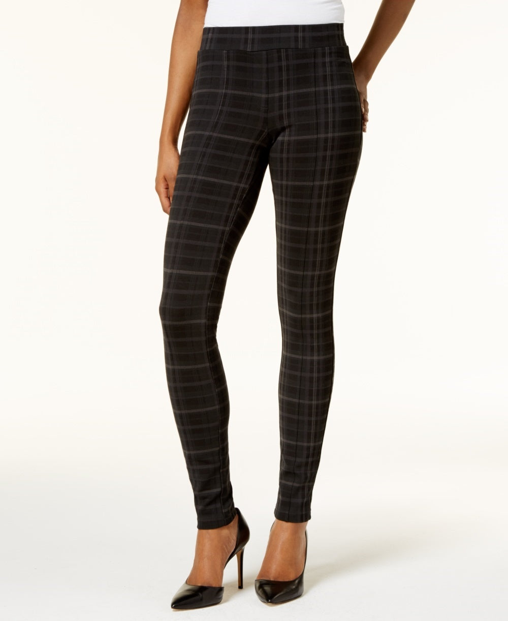 Style & Co Women's Printed Leggings Black Size X-Small