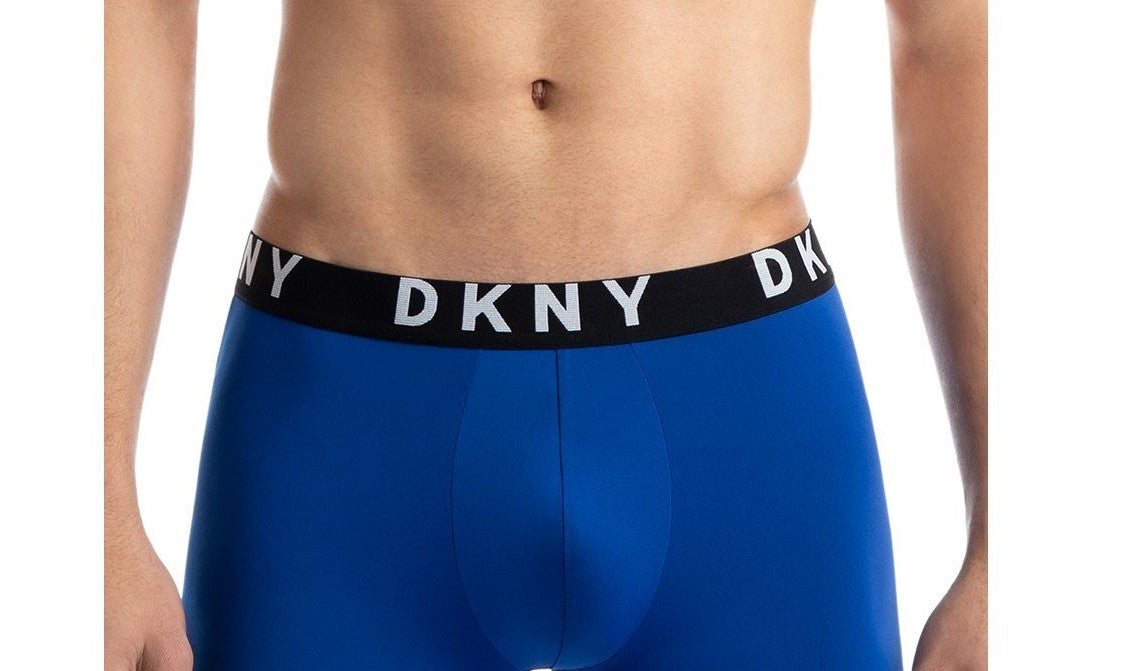 DKNY Men's 2-Pk. Modal Boxer Briefs Blue Size Medium