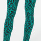 Thalia Sodi Women's Printed Pull On Leggings Green Size X-Small