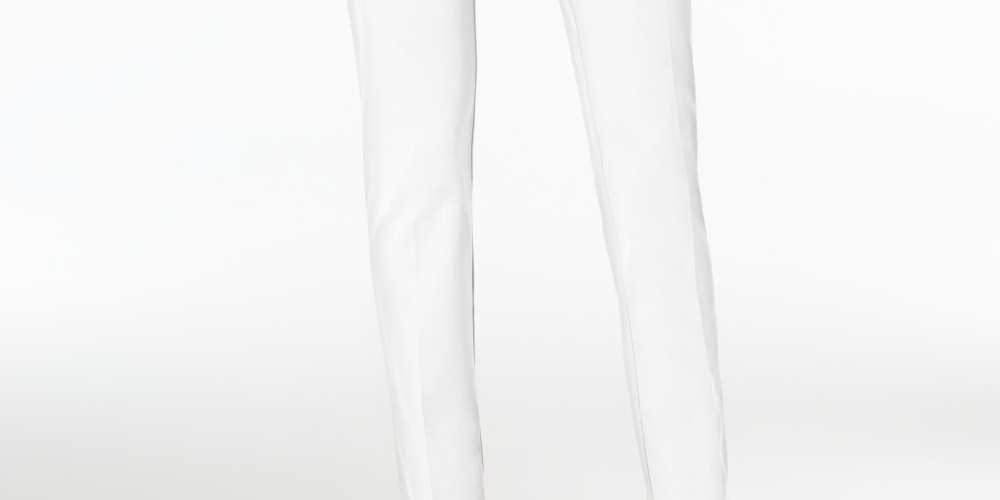 Alfani Women's Skinny Pants White Size 2 Petite