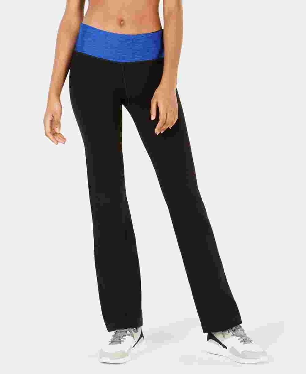 ID Ideology Women's Performance Yoga Pants Navy Size X-Small