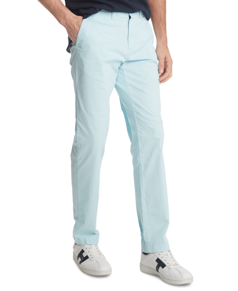 Tommy Hilfiger Men's TH Flex Stretch Custom Fit Chino Pant Navy Size 30X30