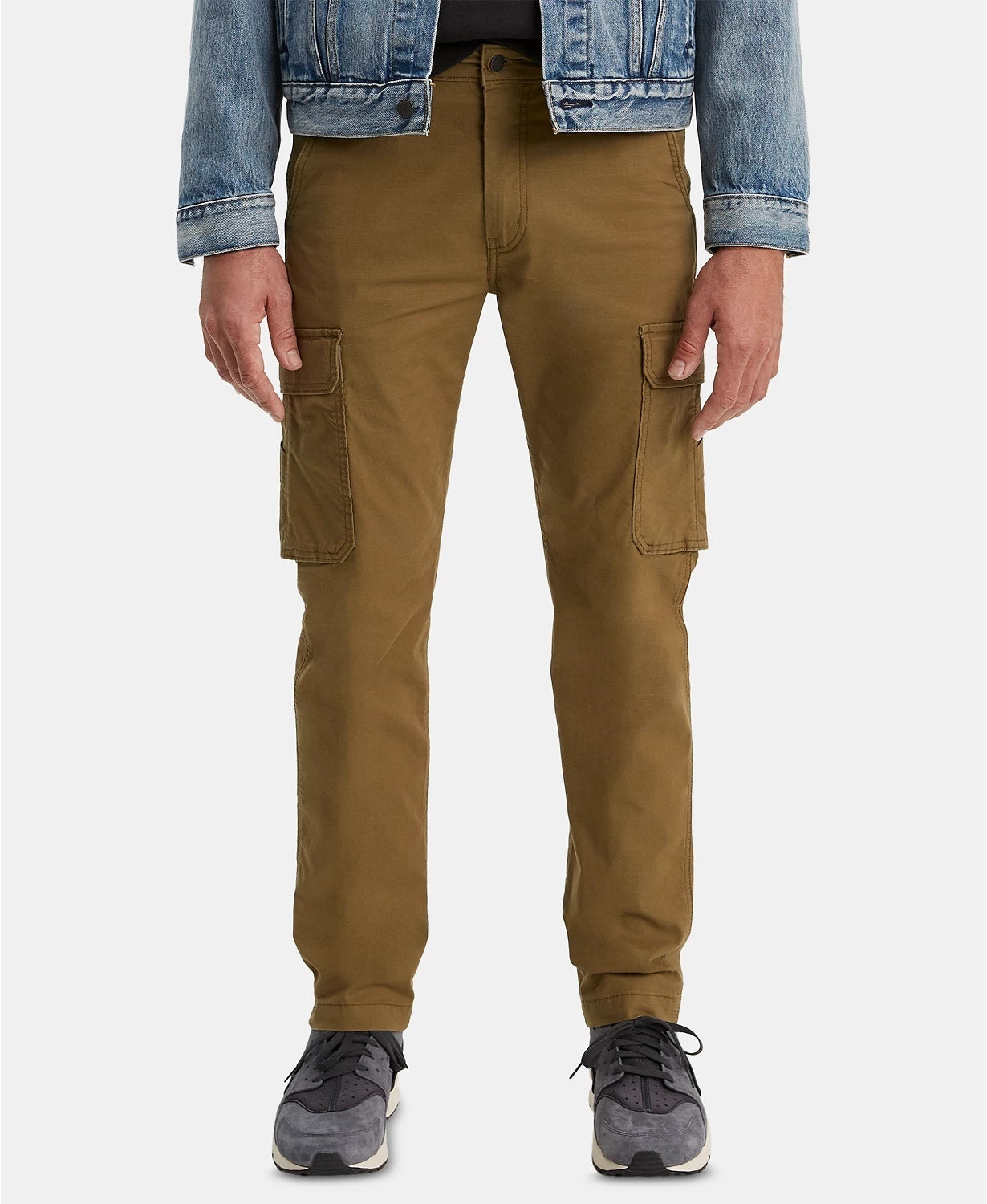Levi's Men's 502 Aviator Tapered Cargo Pants Blue Size 36X32