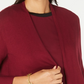 Alfani Women's Tie Sleeve Cardigan Red Size Petite Medium