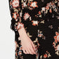 American Rag Juniors'' Printed Off-The-Shoulder Top Black Size Medium