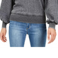 American Rag Juniors'' Textured Dolman-Sleeve Top Black Size XX-Large