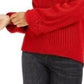 American Rag Junior's Balloon Sleeve Sweater Wine Size Large