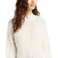 American Rag Juniors' Balloon-Sleeve Sweater White Size Large