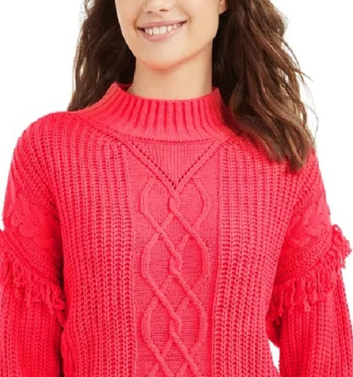 American Rag Juniors' Tunic Sweater Dark Pink Size Small