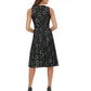 Tommy Hilfiger Women's Floral Lace Fit & Flare Dress Grey Size 18