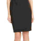 Calvin Klein Women's Animal-Trim Dress Black Size 8