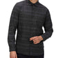 Hurley Men's Armstrong Stretch Classic-Fit Yarn-Dyed Stripe Shirt Charcoal Size XX-Large