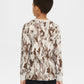 Nike Big Boys Cotton Camo-Print Long-Sleeve T-Shirt Brown Size Small