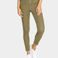 Sanctuary Women's Green Pocketed Zippered Jeans  Size Waist Green Size 25