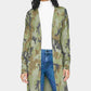 Sanctuary Women's Lenox Long Cotton Blend Cardigan Green Size Medium