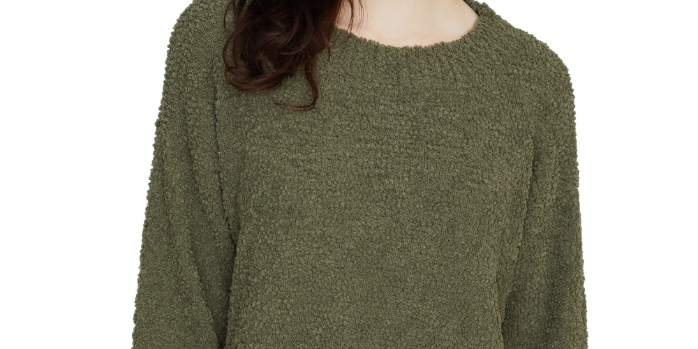 Sanctuary Women's Teddy Sweater Dark Green Size Medium