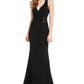 Emerald Sundae Juniors' Mesh-Cutout Dress Black Size Large