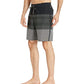 Quiksilver Men's Board Shorts Geometric Libertribs Boardshorts Black Size 40