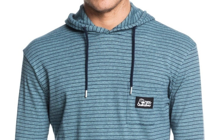 Quiksilver Men's Zermet Hoodie Navy Size X-Large