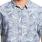 Quiksilver Men's Mountain Ash Short Sleeve Woven Shirt Navy Size X-Large