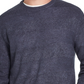Weatherproof Vintage Men's Heathered Striped Crewneck Sweater Blue Size Medium