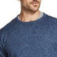 Weatherproof Vintage Men's Sweater Soft Touch Striped Crewneck Blue Size XX-Large