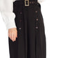 Verona Collection Women's Alicia Modest Maxi Skirt Black Size XX-Large